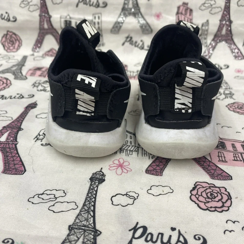 Nike Flex Runner Shoes Size 7c Baby Toddler Walking Sneakers  Black